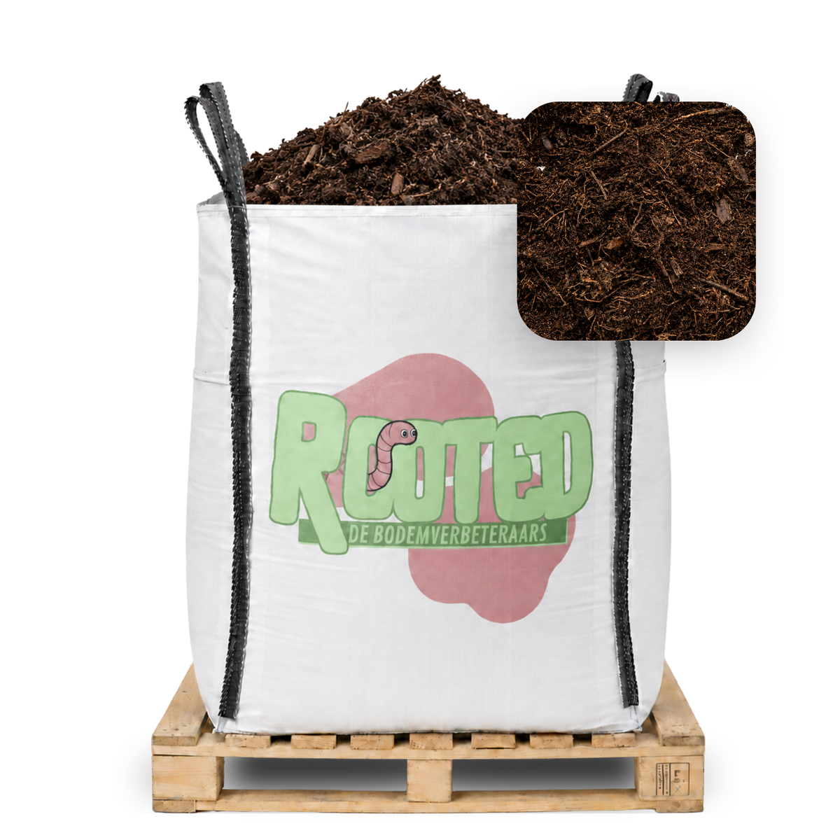 Rooted Zuurminnend Bosstrooisel